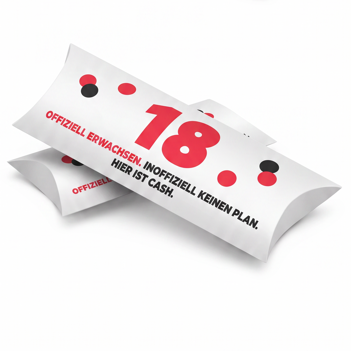 Geldgeschenk Verpackung Geburtstag – 18 | Offiziell erwachsen, inoffiziell keinen Plan