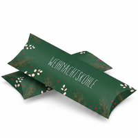 Geldgeschenk Verpackung Weihnachten – Weihnachtskohle | Grün