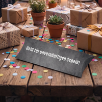 Geldgeschenk Verpackung „Geld für unvernünftigen Scheiß“ | Lustiges Geldgeschenk