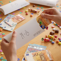 Lustige Geldgeschenkverpackung – 29+ Mittelfinger zum 30. Geburtstag