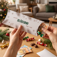 Geldgeschenk Verpackung Weihnachten – Anstatt Blödsinn lieber Cash | Beige