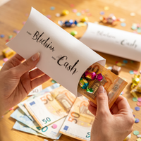 Geldgeschenk Verpackung „Anstatt Blödsinn lieber Cash“ | Lustiges Geldgeschenk