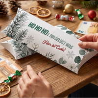 Geldgeschenk Verpackung Weihnachten – Ho Ho Hol dir selbst was | Hier ist Cash