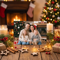Weihnachtskarte personalisiert – „Christmas Together“ mit Foto