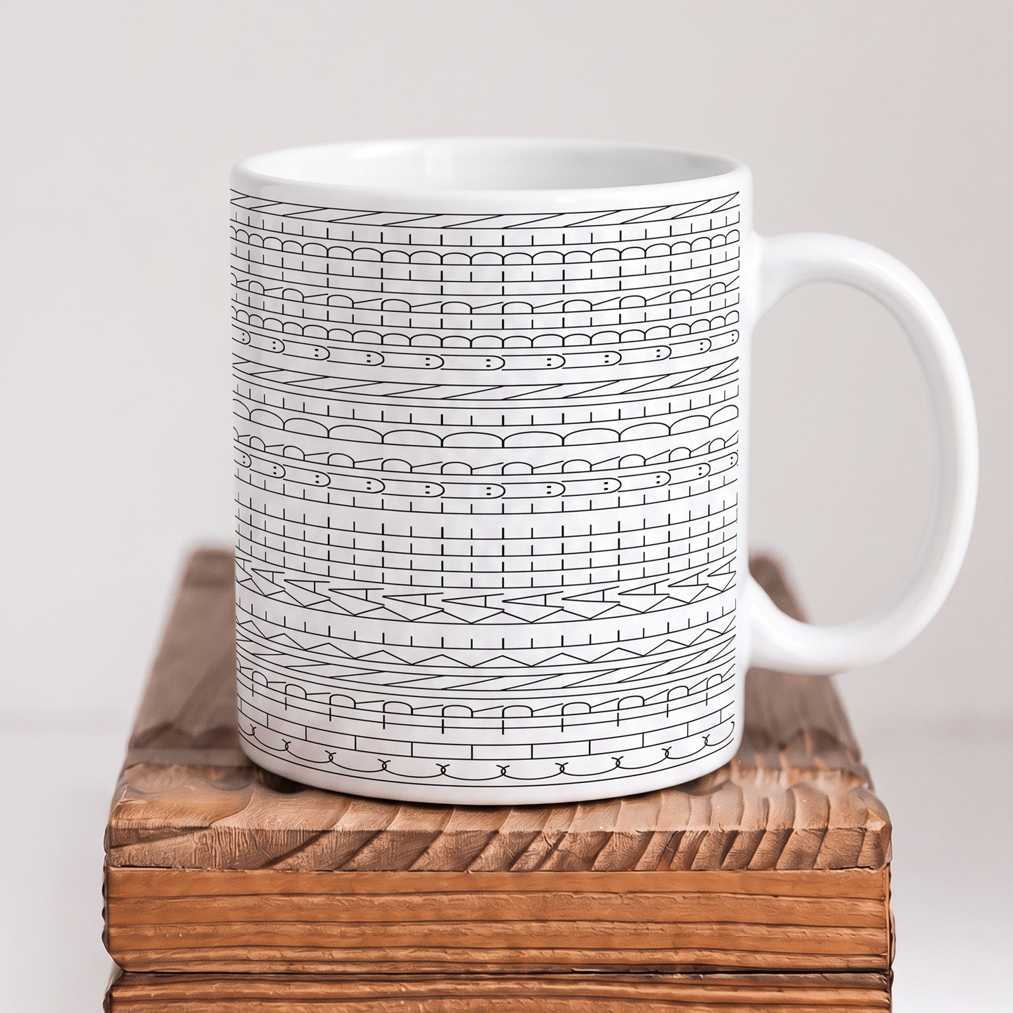 Keramik-Tasse mit Hidden Text „ich trinke Kaffee für dein überleben“ | Lustige Kaffeetasse mit Überraschungseffekt