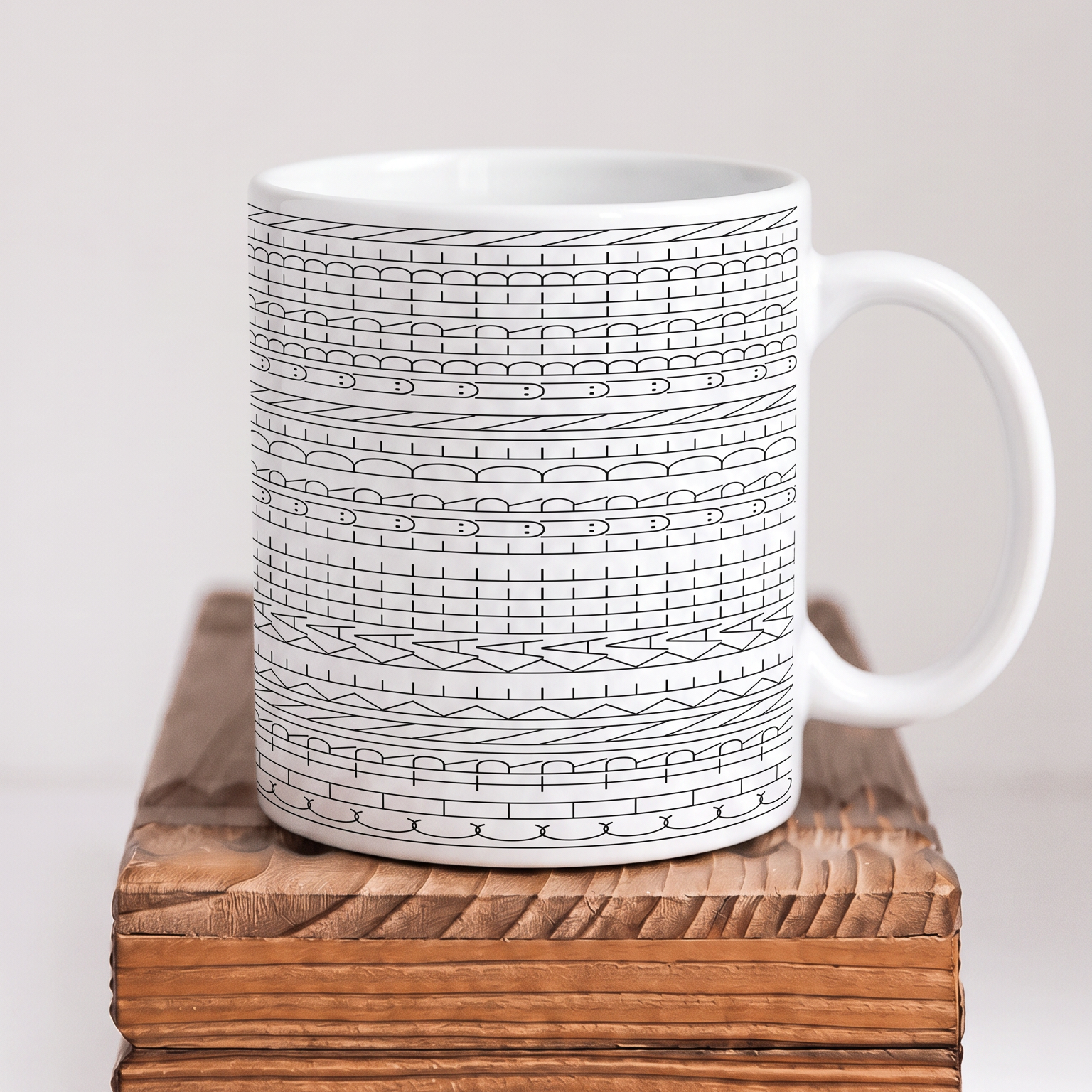 Keramik-Tasse mit Hidden Text „ich trinke Kaffee für dein überleben“ | Lustige Kaffeetasse mit Überraschungseffekt