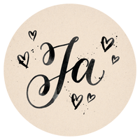 Einladung Hochzeit Bierdeckel „JA“ – Edle Kalligraphie - beidseitig bedruckt - Individuelle Einladung
