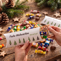 Geldgeschenk Verpackung Weihnachten – Frohe Weihnachten | Tannenbäume