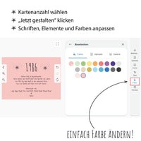 Einladung zum 40. Geburtstag:  Ereignisse aus dem Jahr 1986 - weiß