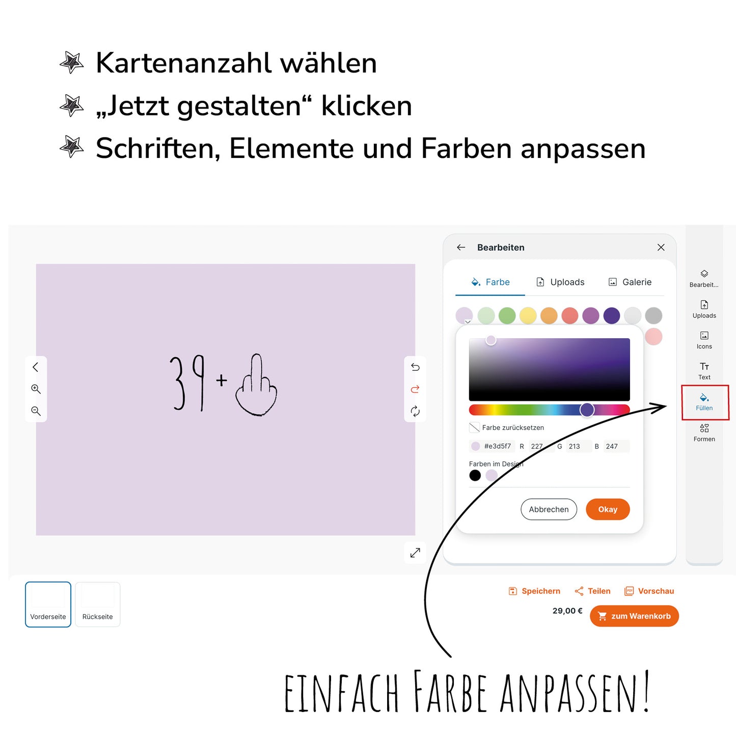 Einladung zum 40. Geburtstag: 39+ Mittelfinger – die 40 kann warten!