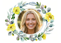 Danksagung Geburtstag: Frühlingsduft mit Foto