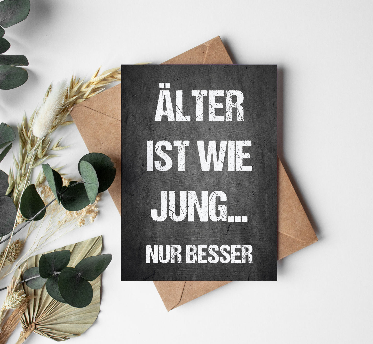 Einladung zum Geburtstag: Älter ist wie jung... nur besser - Individuelle Einladung
