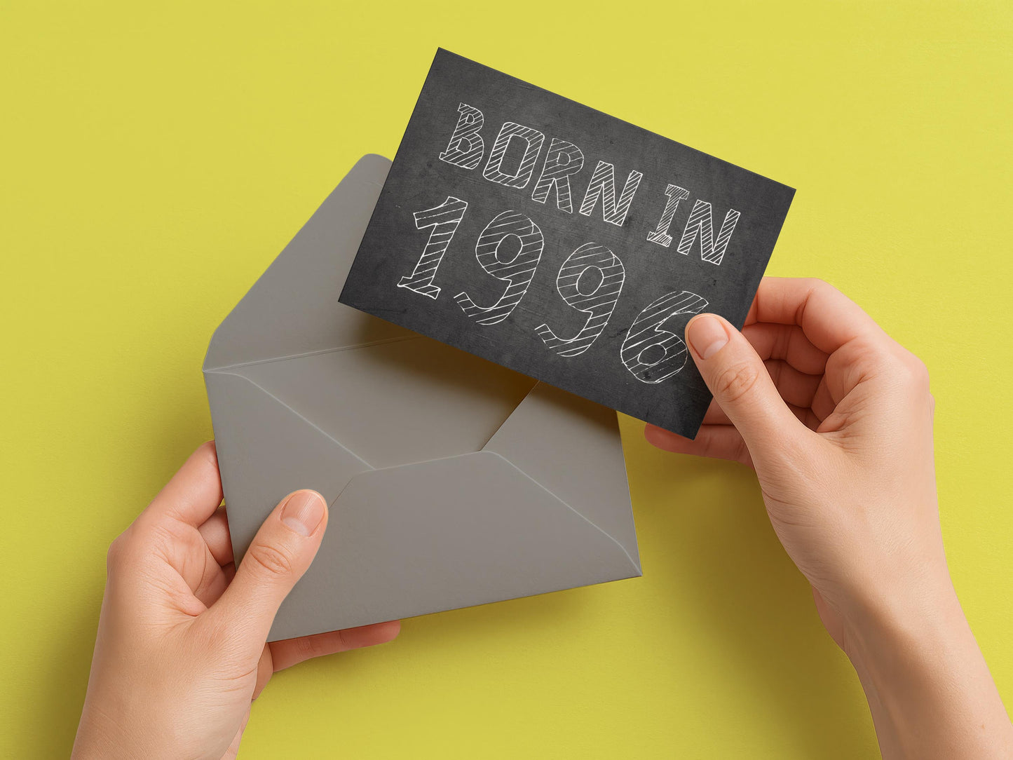 Einladung zum 30. Geburtstag: Born in 1996