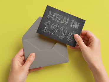 Einladung zum 30. Geburtstag: Born in 1996