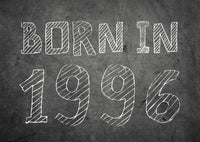Einladung zum 30. Geburtstag: Born in 1996