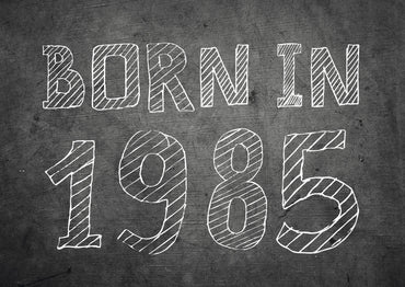 Einladung zum 40. Geburtstag: Born in 1985