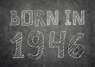 Einladung zum 80. Geburtstag: Born in 1946