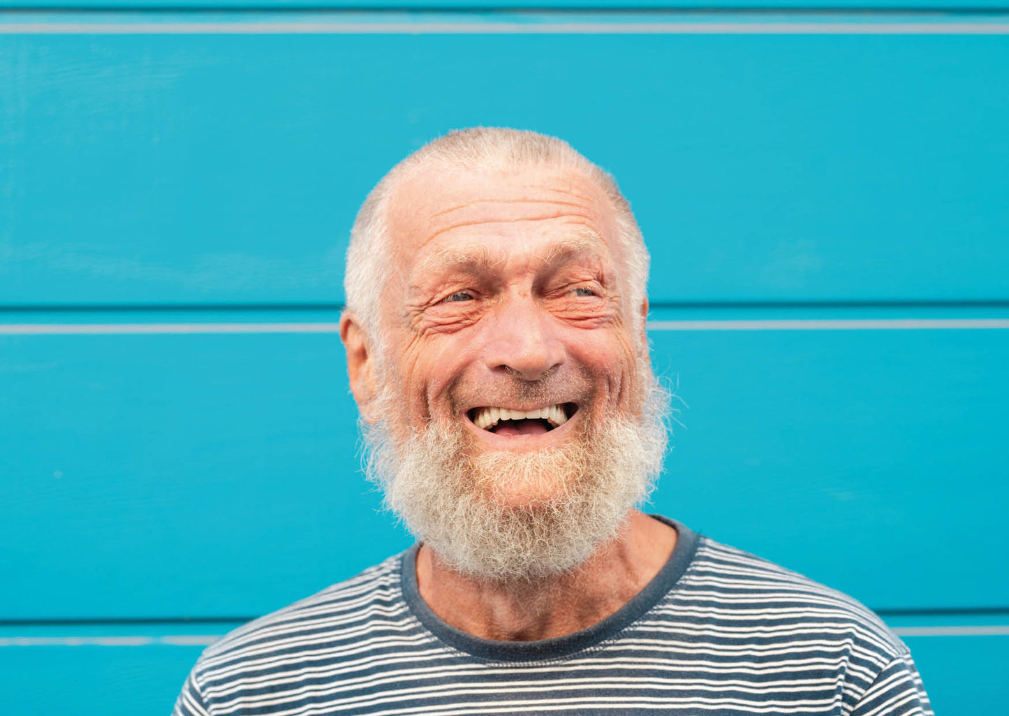 Danksagung Geburtstag: Bunt mit Foto querformat