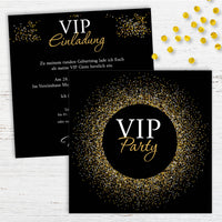 Einladung zum 60. Geburtstag: VIP Party - Individuelle Einladung