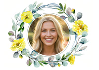 Einladung zum Geburtstag: Frühlingsduft mit Foto