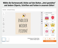 Einladung zum Geburtstag: Endlich wieder feiern!