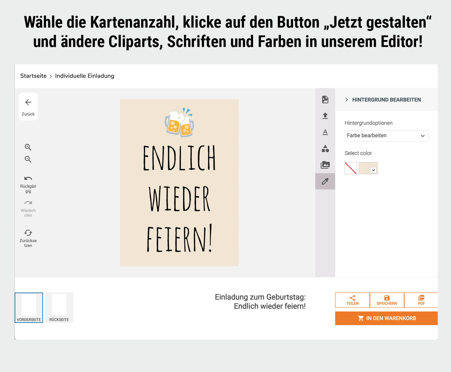 Einladung zum Geburtstag: Endlich wieder feiern!