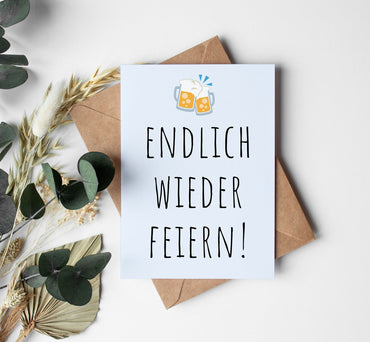 Einladung zum Geburtstag: Endlich wieder feiern!