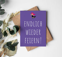 Einladung zum Geburtstag: Endlich wieder feiern!