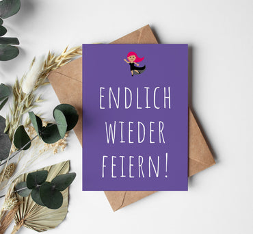 Einladung zum Geburtstag: Endlich wieder feiern!
