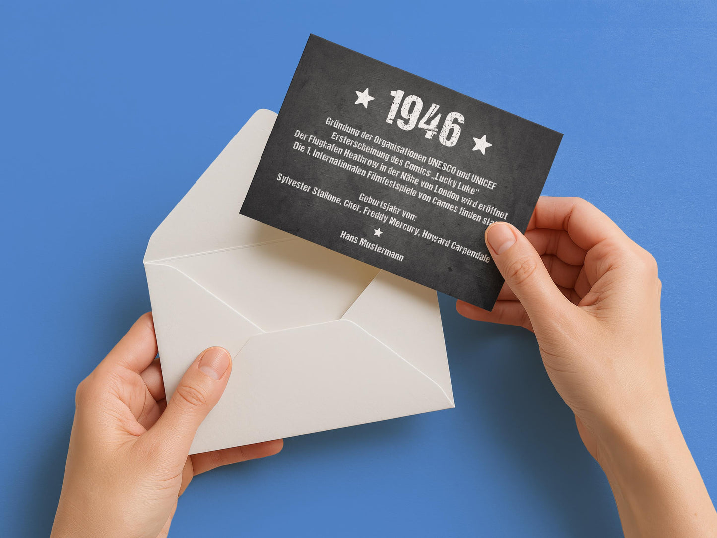 Einladung zum 80. Geburtstag:  Ereignisse aus dem Jahr 1946