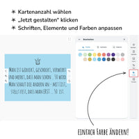 Einladung zum Geburtstag: Man ist geduckt, geschockt, verwirrt und merkt, dass man schon .. 50 wird.