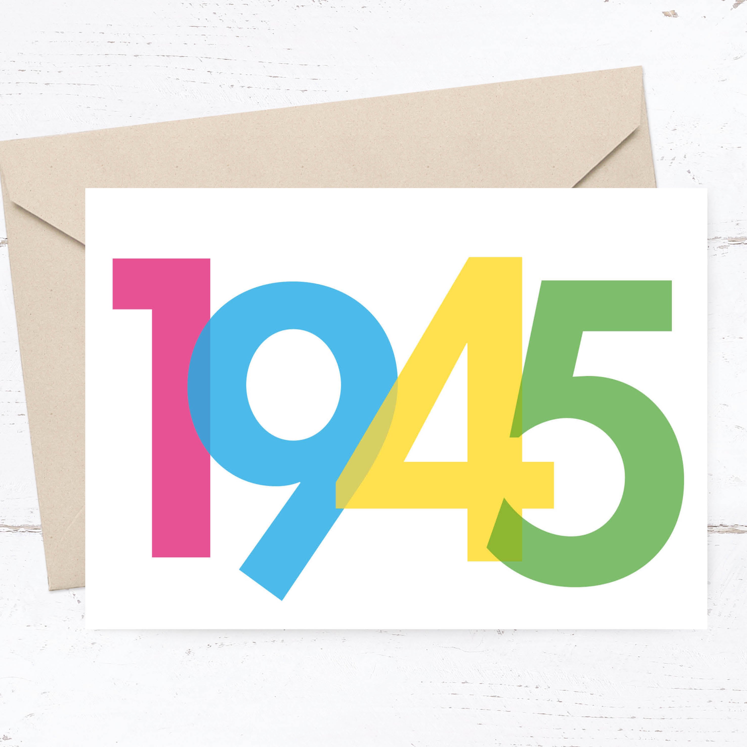 Einladung zum 80. Geburtstag: Jahrgang 1945