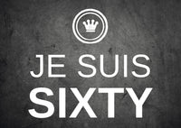 Einladung zum 60. Geburtstag: JE SUIS SIXTY