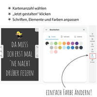 Einladung zum Geburtstag: Da muss ich erst mal ´ne Nacht drüber feiern