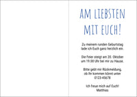 Einladung zum 60. Geburtstag: Da muss ich erst mal ´ne Nacht drüber feiern - Klappkarte