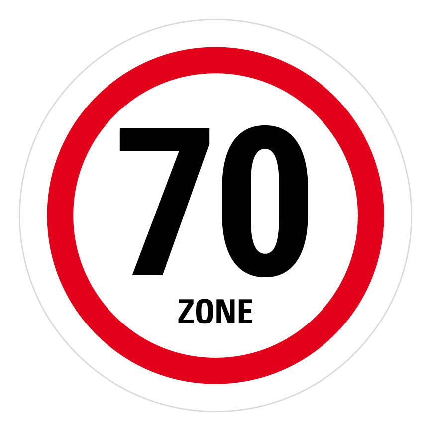 Bierdeckel Einladung zum Geburtstag: Zone 70