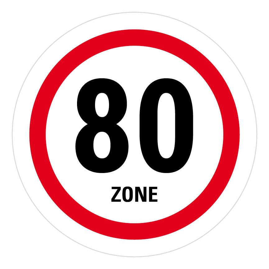 Bierdeckel Einladung zum Geburtstag: Zone 80