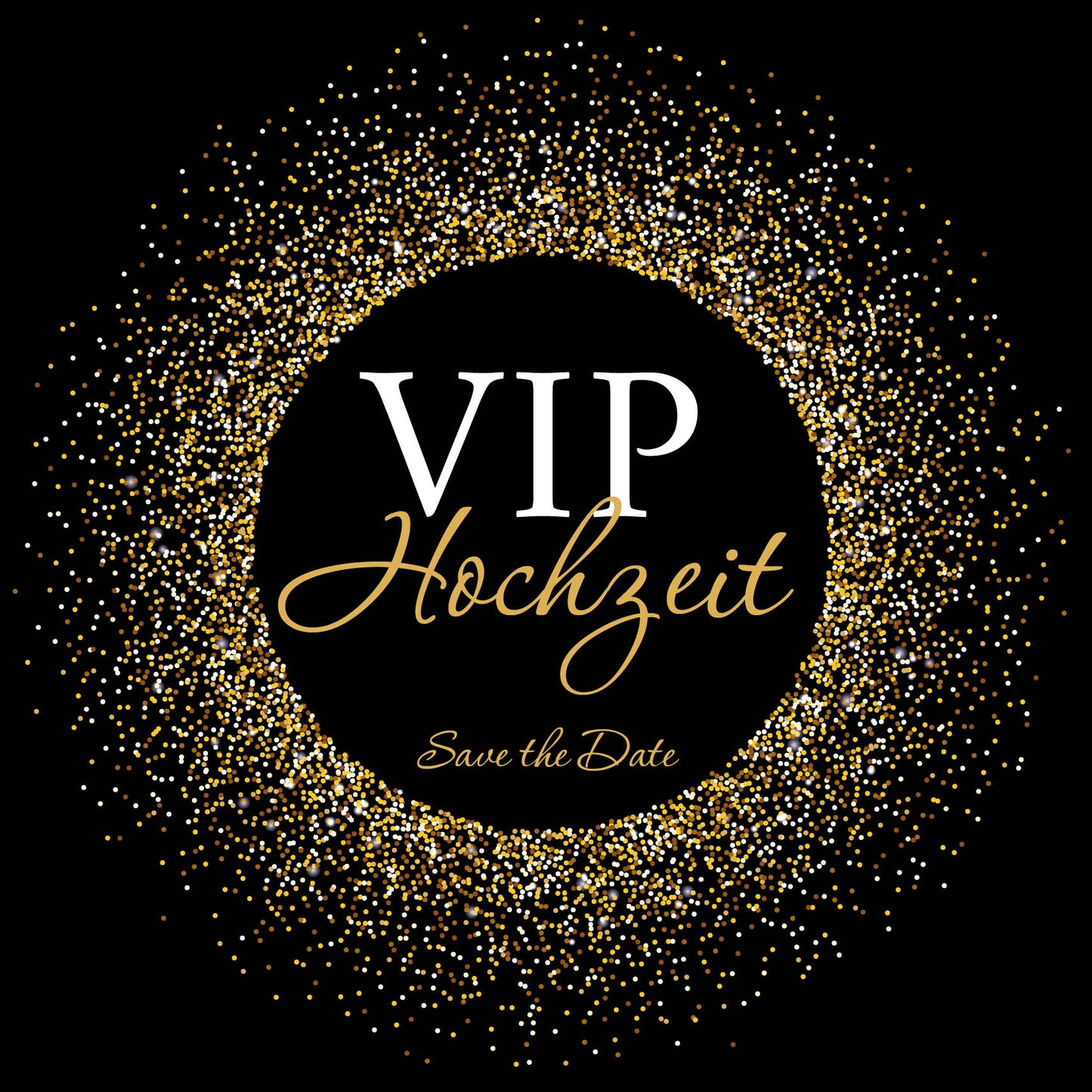 Save the Date Karten: VIP Hochzeit