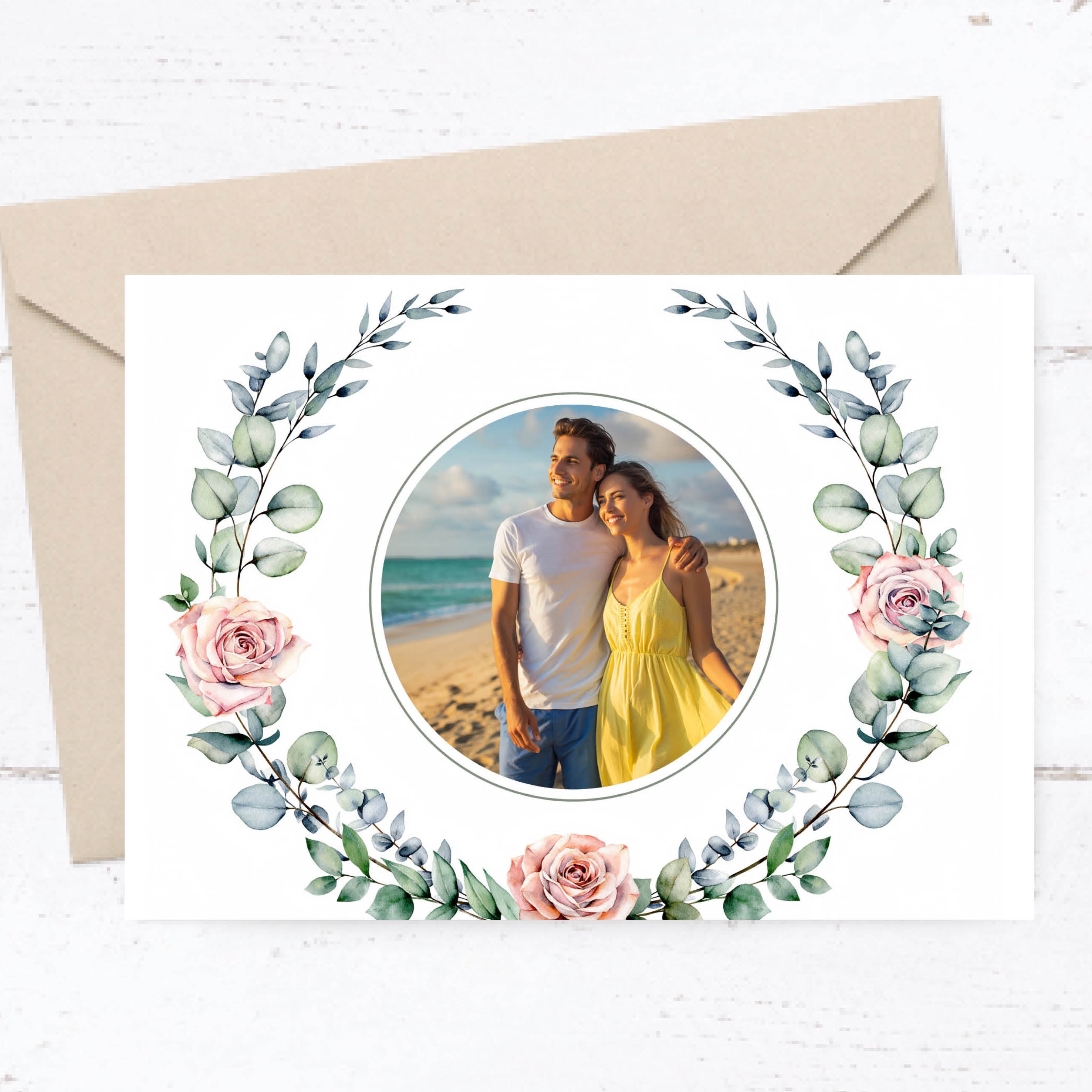 Einladung zur Hochzeit: Wild flowers mit Foto - Individuelle Einladung
