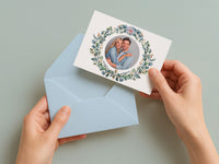 Einladung zur Hochzeit – Eukalyptus Motiv Einladungskarten mit Foto | Elegante Hochzeitskarten