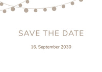 Save the Date Karten: Lampions