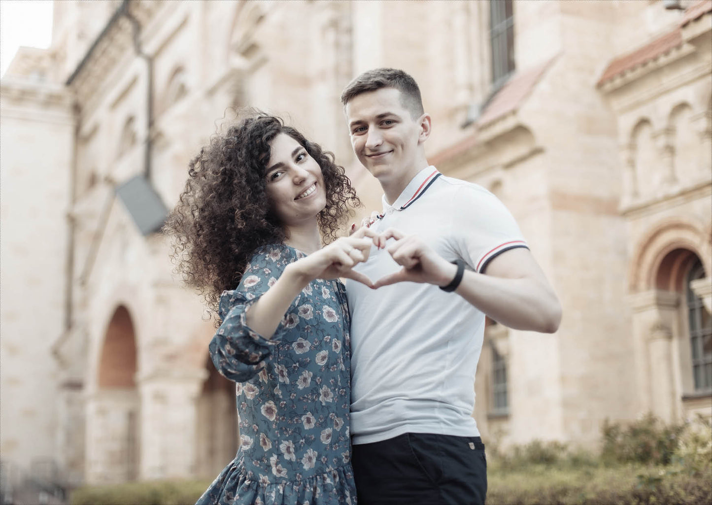 Einladung zur Hochzeit: Urlaubsfoto in Bluedust - Postkarte