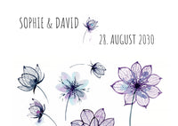 Save the Date Karten: Pastell love