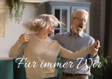 Danksagungskarte zur Silbernen Hochzeit: Für immer wir mit Foto