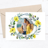 Save the Date Karten: Frühlingszauber mit Foto