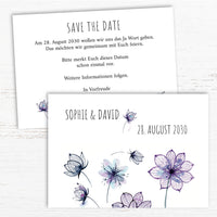 Save the Date Karten: Pastell love