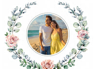 Save the Date Karten: Wild flowers mit Foto