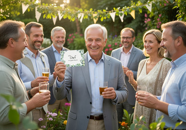 Ruhestand Einladung Garten – Lustige Renteneinladung für Party und Feier