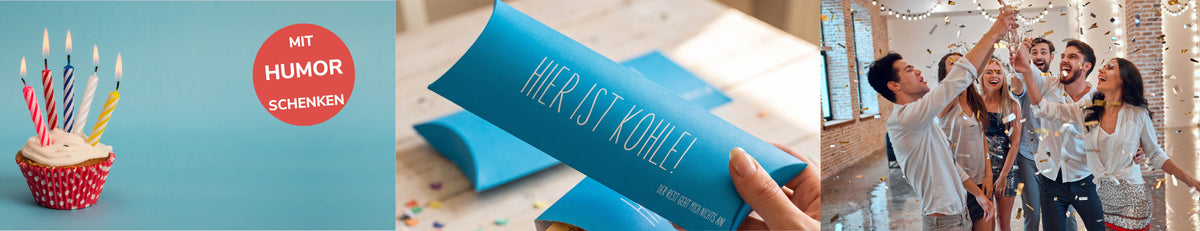 Geldgeschenke mit Humor – lustige Geldgeschenkverpackungen zum Geburtstag