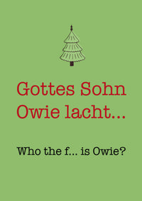 Liebevolles Geschenkpapier Weihnachten 5er Set Tannenbaum, Geschenkverpackung DIN A2, Weihnachtskarten  inkl. Umschlägen
